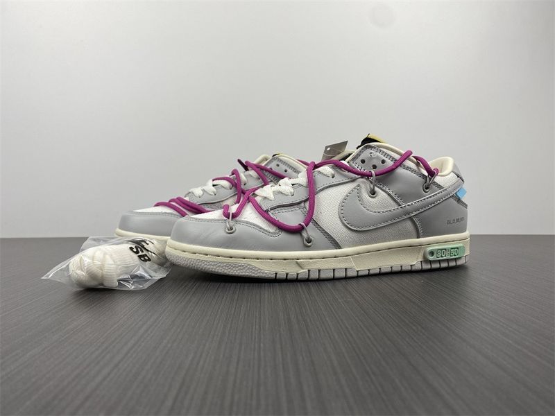 【Free shipping】Dunk Low Off-White Lot 30 DM1602-122