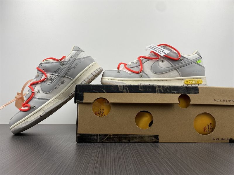 Dunk Low Off-White Lot 6  DM1602-110