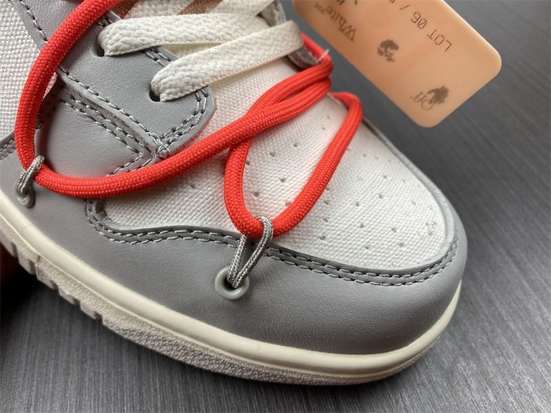 Dunk Low Off-White Lot 6  DM1602-110