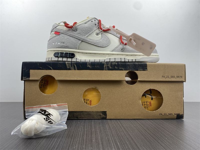 Dunk Low Off-White Lot 33  DJ0950-118