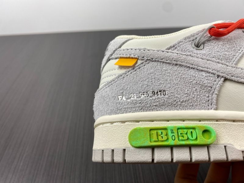Dunk Low Off-White Lot 13  DJ0950-110