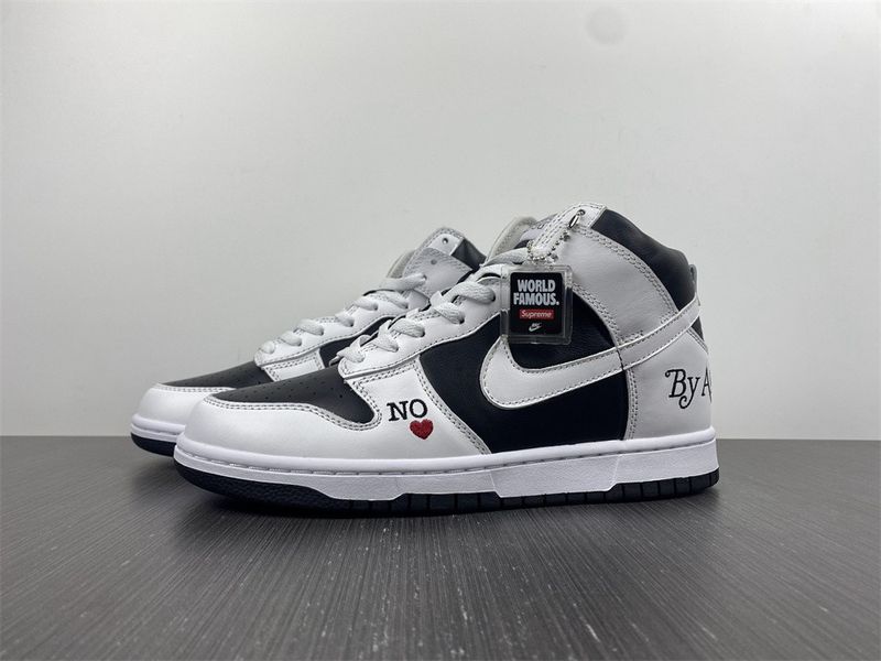 SB Dunk High Supreme By Any Means Black  DN3741-002