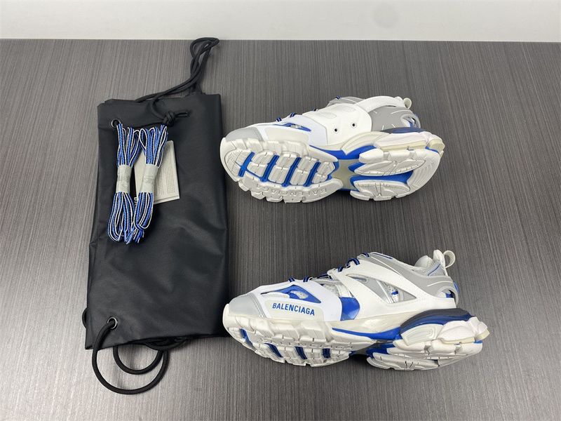 B*alenciaga Track White Blue  542023W2FS99051