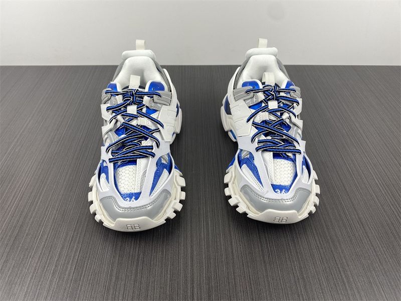 B*alenciaga Track White Blue  542023W2FS99051