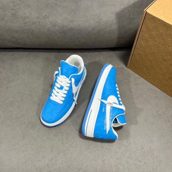 Air Force 1 X L*V light blue