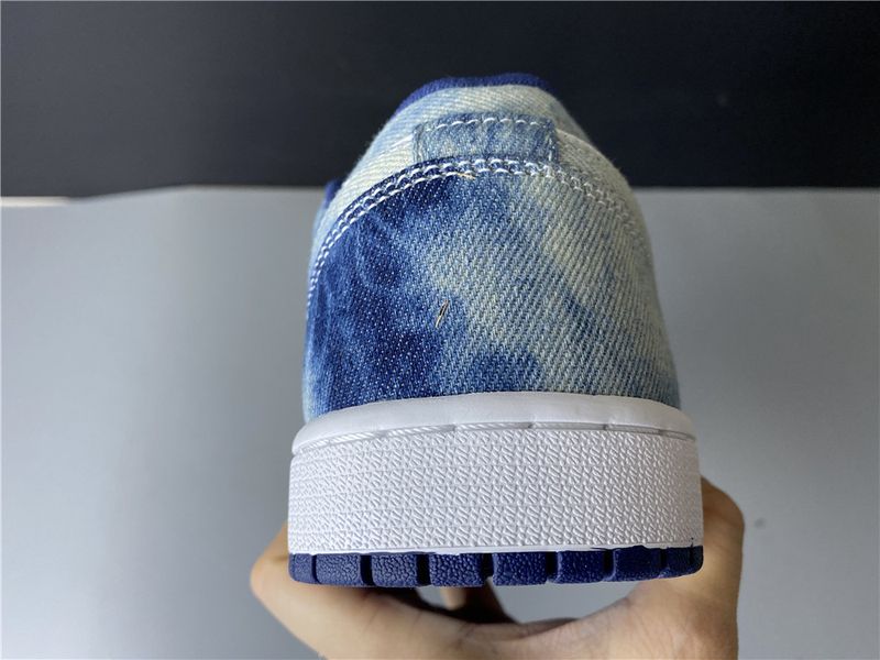 Air Jordan 1 Low Washed Denim  CZ8455-100