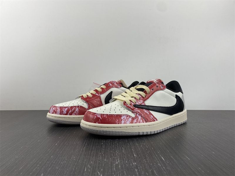 Air Jordan 1 Low Travis Scott Customized DM7866-140