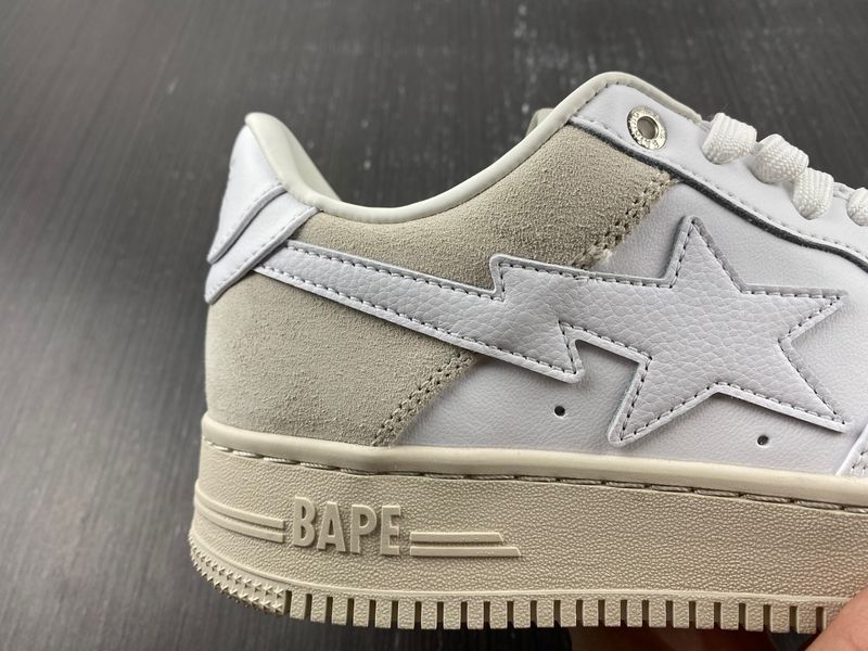 A Bathing Ape Bape Sta White/Grey