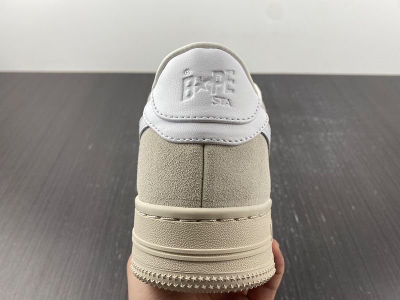 A Bathing Ape Bape Sta White/Grey