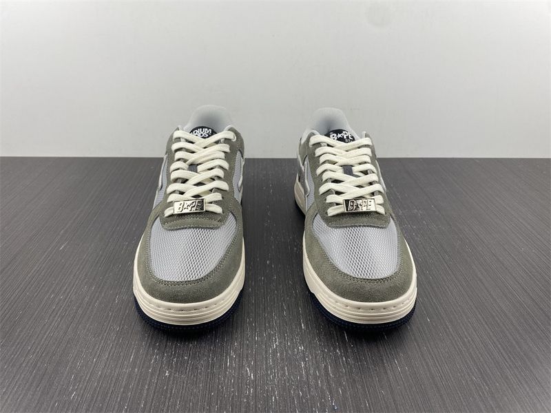 A Bathing Ape Bape SK8 Sta Green Grey