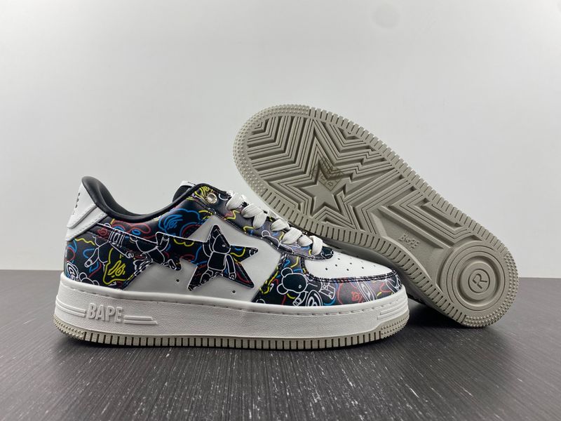 A Bathing Ape Bape Sta Medicom Toy Bearbrick Camo Black  1H73191913-BLK
