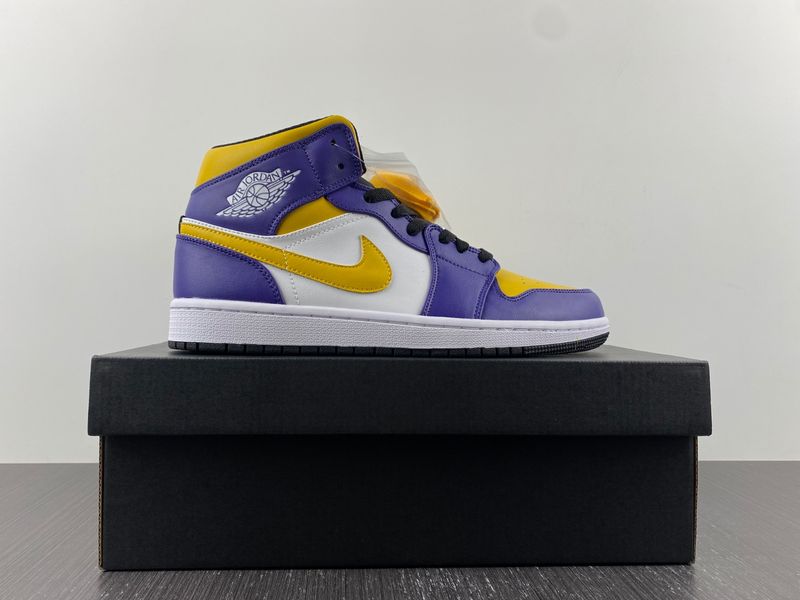 Jordan 1 Mid Lakers  DQ8426-517