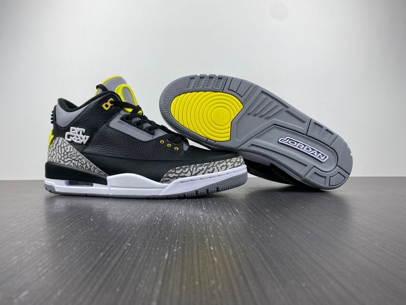 Air Jordan 3 Retro Oregon Ducks Pit Crew Black  HO11-MNJDLS-5