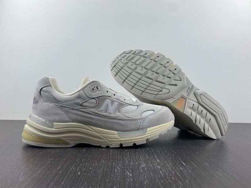 New Balance 992 White Silver  M992MD