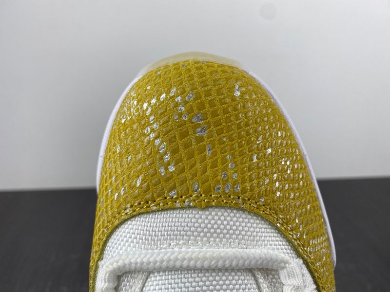 Air Jordan 11 Yellow Snakeskin AH7860-107