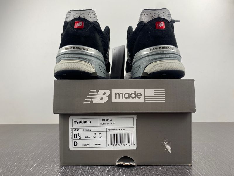 New Balance 990v3 Black White  M990BS3