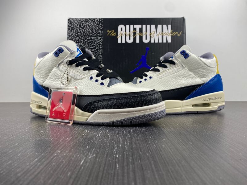 Air Jordan 3 Retro White Blue 398614-145