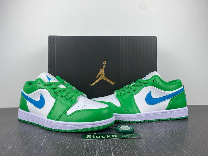 Air Jordan 1 Low Green Blue DC0774-304