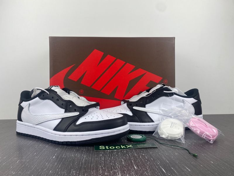 Air Jordan 1 Low Travis Scott Black White