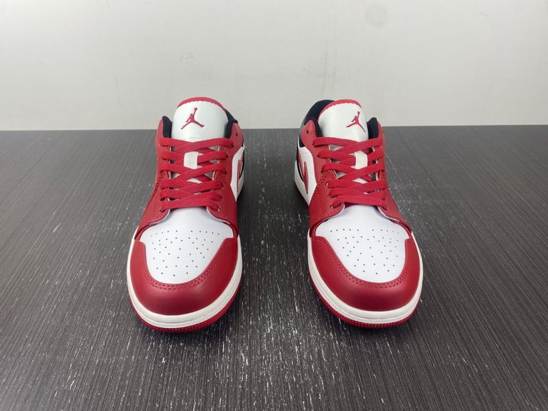 Air Jordan 1 Low Reverse Black Toe  DC0774-160