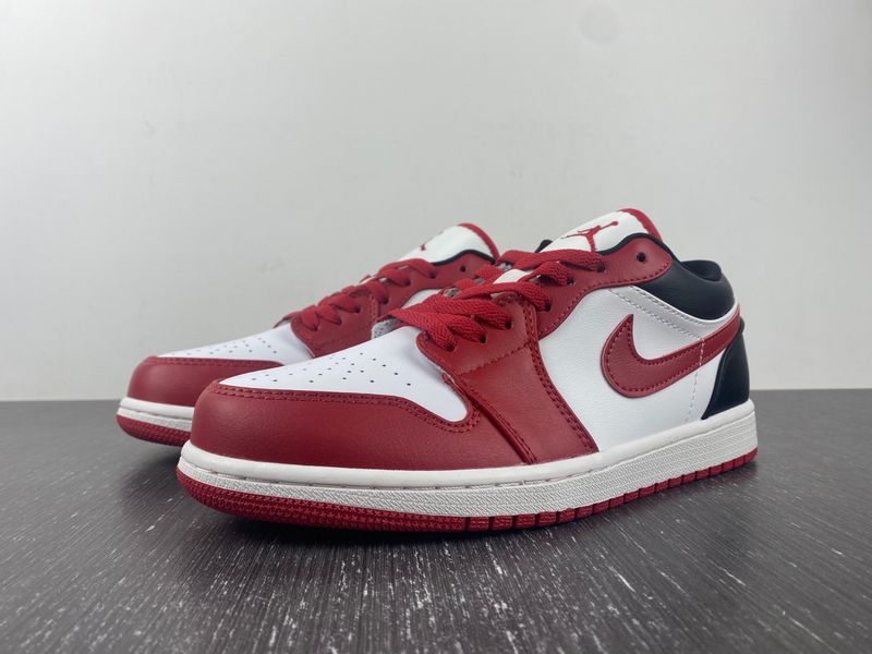 Air Jordan 1 Low Reverse Black Toe  DC0774-160