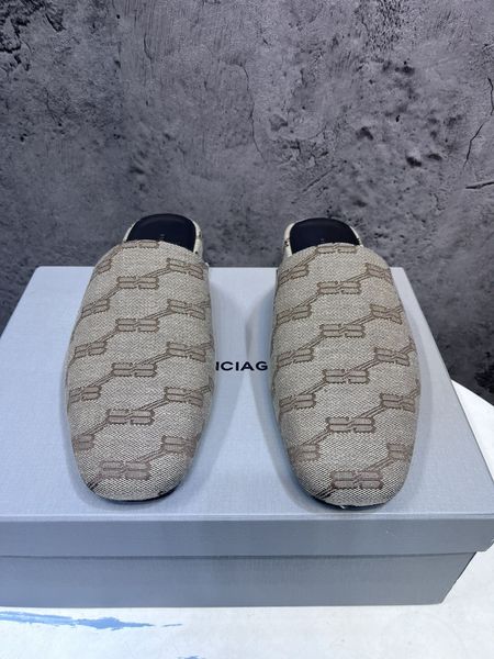 Men Women B*alenciaga Top Slippers CP230310-14