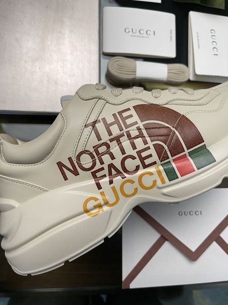 Men Women G*ucci Rhyton Top quality Sneaker RR230407-16