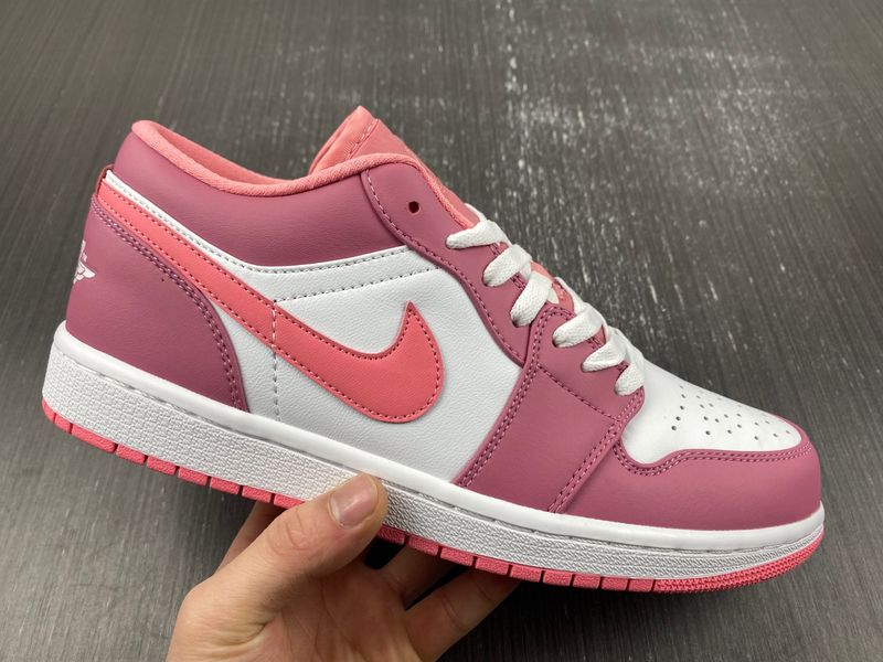 Air Jordan 1 Low Pink 553558-616