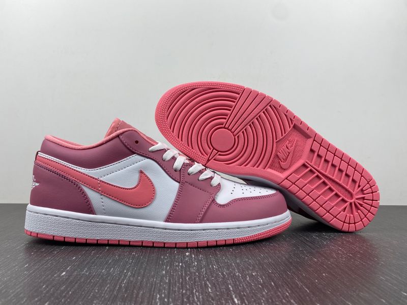 Air Jordan 1 Low Pink 553558-616