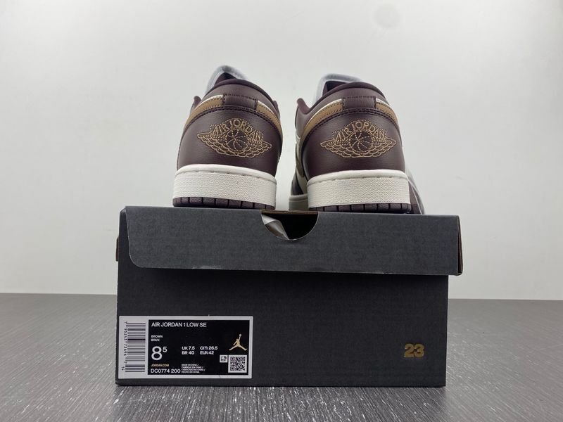 Air Jordan 1 Low Mcoha gold DC0774-200