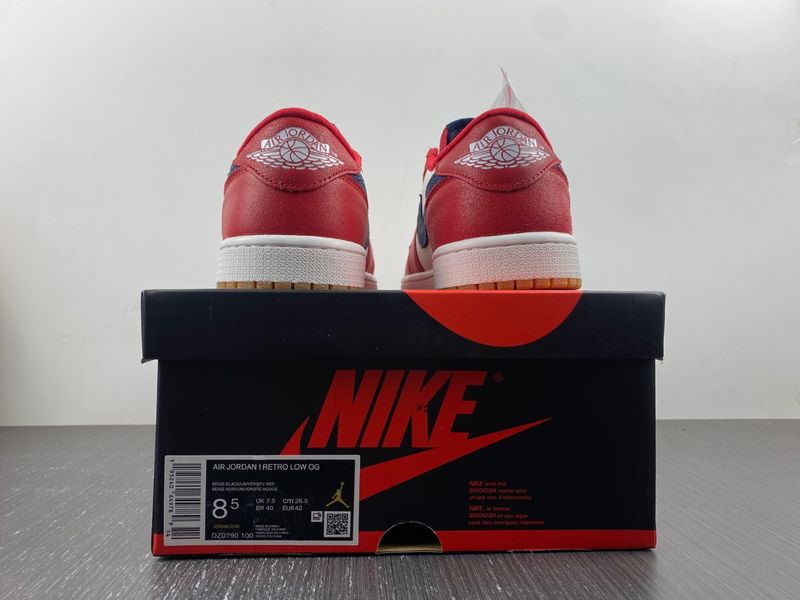Air Jordan 1 Retro Low Red DZ0790-100