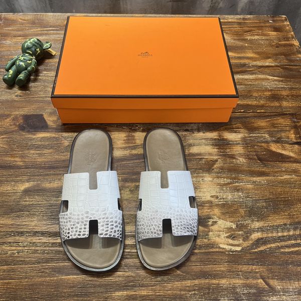 Men Women H*ermes Top Sandals CP 20230612-34