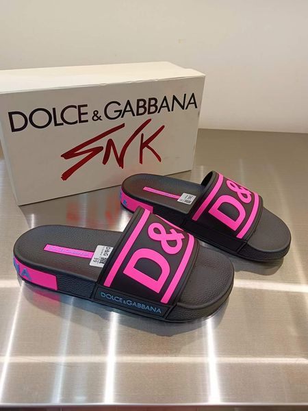 Men Women D*G LOW Slippers 20230814-83