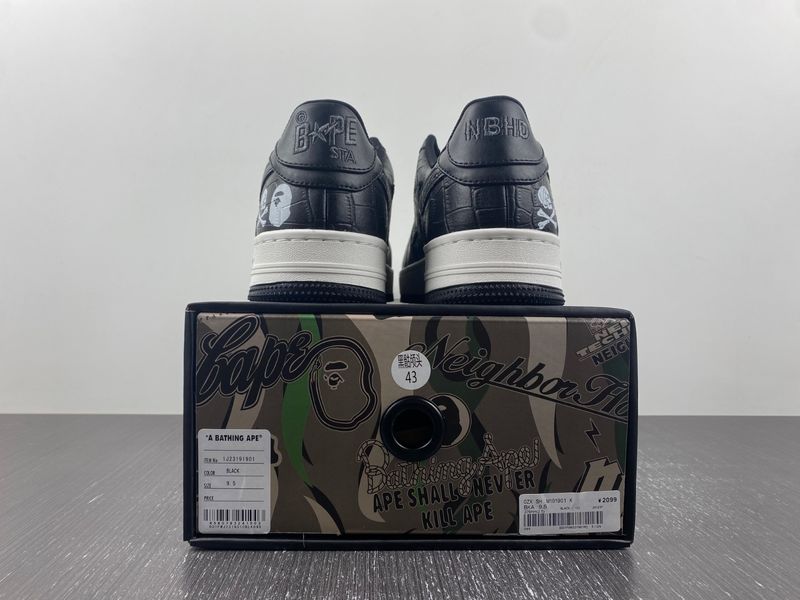 A Bathing Ape Bape Sta Black MK20230905-8