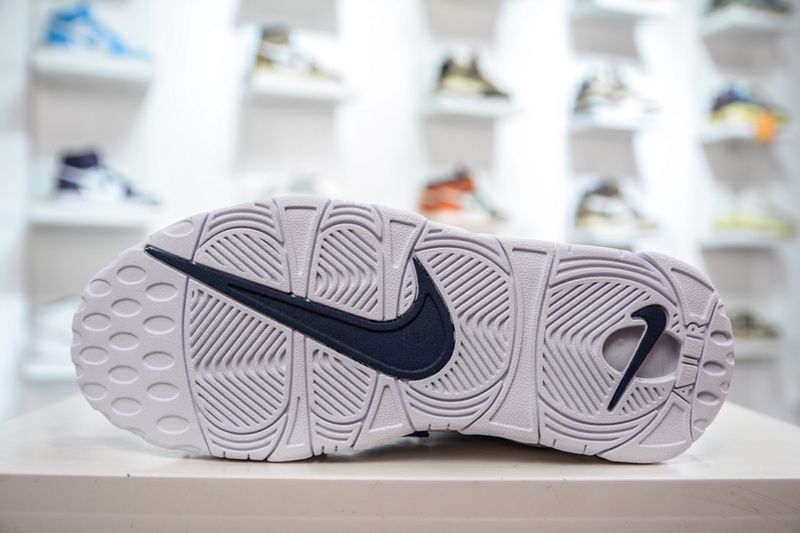Air More Uptempo White Midnight Navy 415082-109