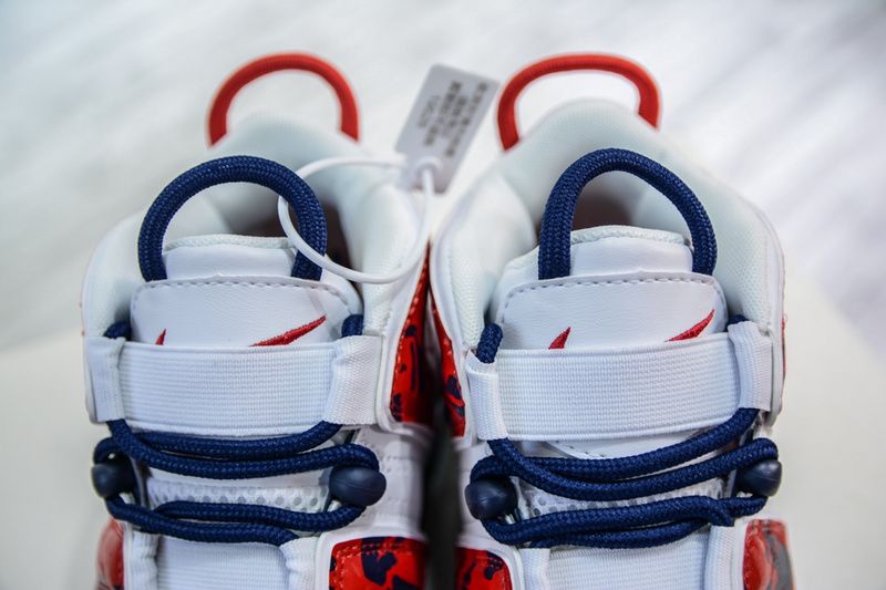 Air More Uptempo Red Navy Camo  CZ7877-100