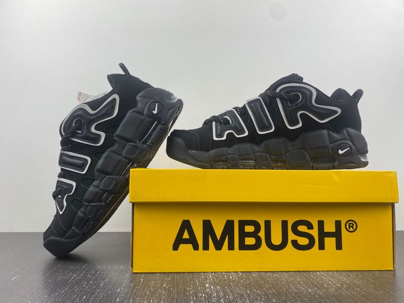 Air More Uptempo Low AMBUSH Black FB1299-001