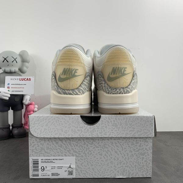 Air Jordan 3 Retro Craft Ivory FJ9479-100