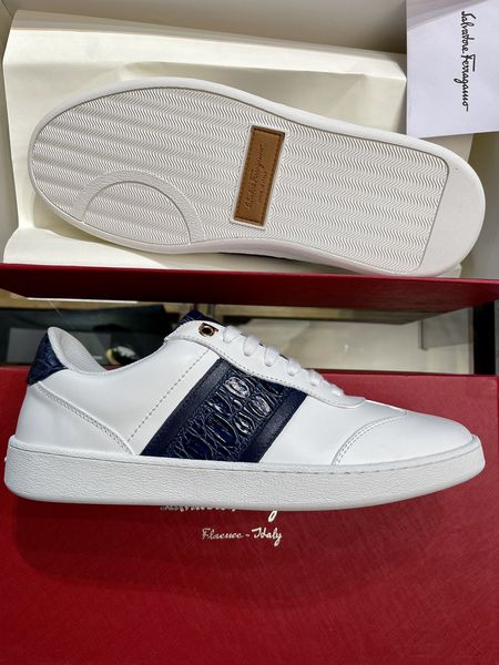 Men F*erragamo Top Sneaker Low RR20231025-17