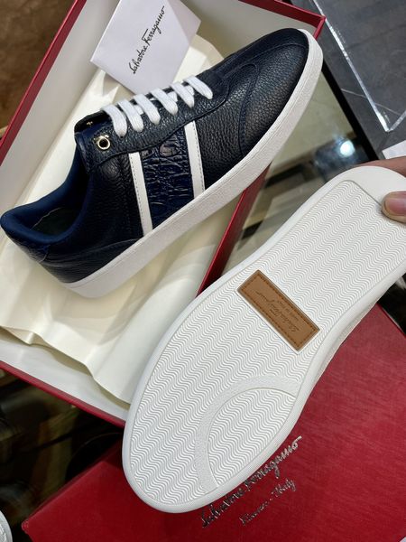 Men F*erragamo Top Sneaker Low RR20231025-18
