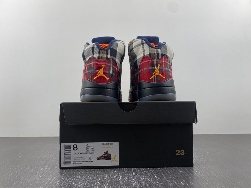 Air Jordan 5 Retro Plaid  FD4814-008
