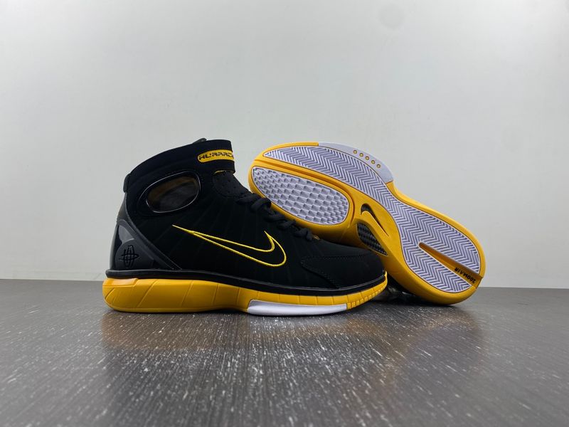 Air Zoom Huarache 2K4 Black Varsity Maize 308475-003