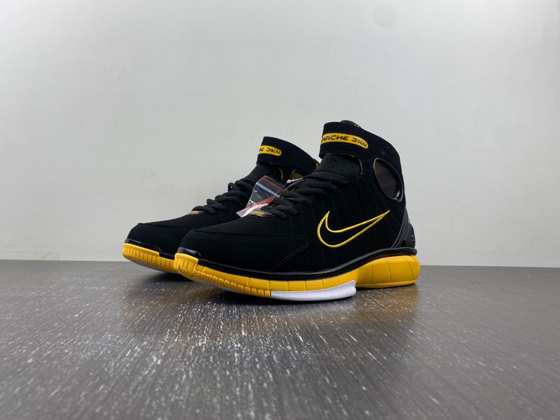 Air Zoom Huarache 2K4 Black Varsity Maize 308475-003