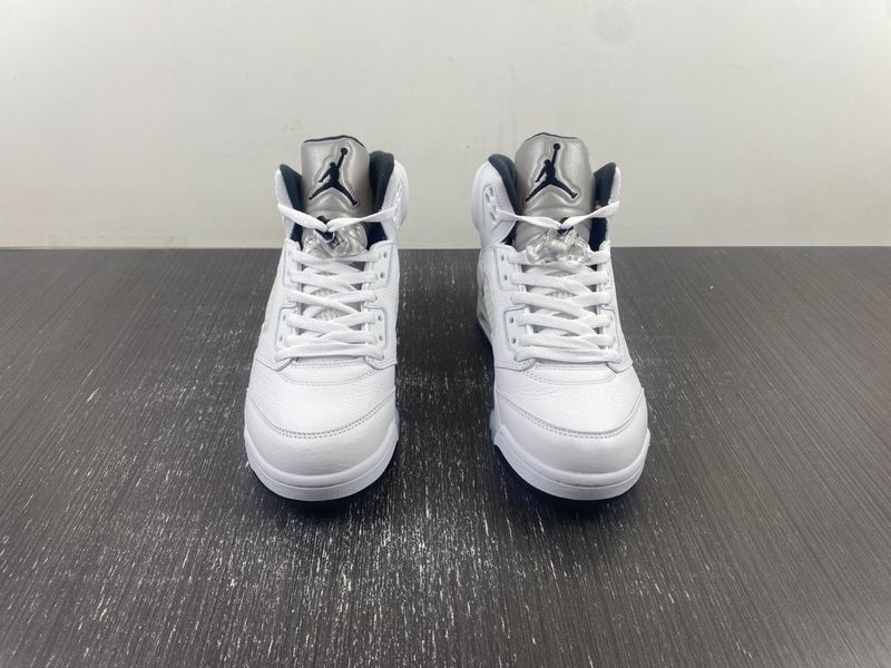 Air Jordan 5 Retro White Black DD0587-110