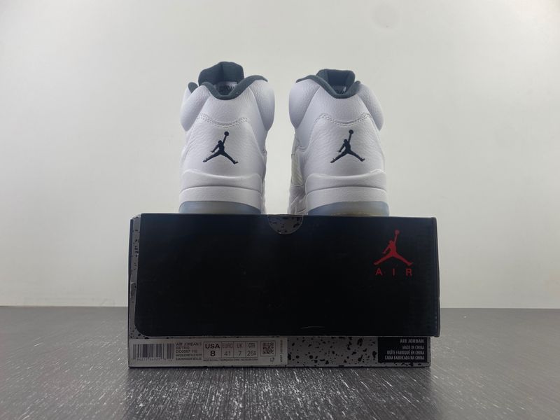 Air Jordan 5 Retro White Black DD0587-110