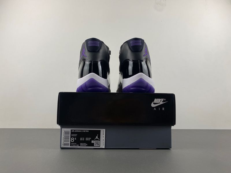 Air Jordan 11 Black Purple CT8812-999