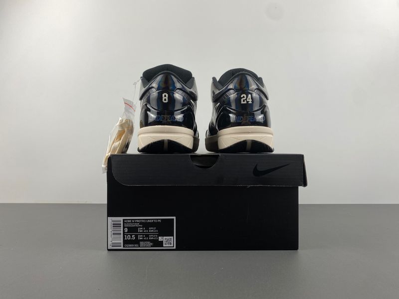 Kobe 4 Protro Undefeated Black Mamba  CQ3869-001