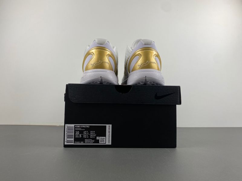 Kobe 6 Protro White Gold FV4921-608