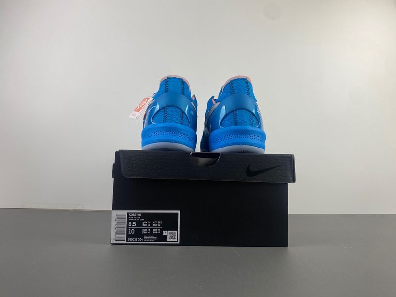 Kobe 8 Protro Off White Blue 555035-304