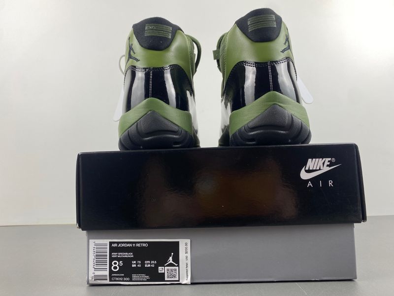 Air Jordan 11 Black Green CT8012-300
